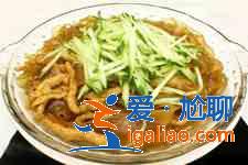 肉絲炒拉皮？