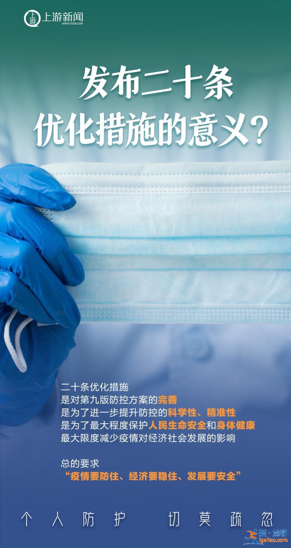 海報 | 二十條優(yōu)化措施不是放松防控 更不是放開、“躺平”？