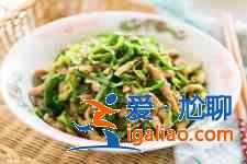 榨菜肉絲的做法？