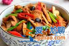 豆腐干炒肉的做法？