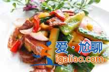 青瓜炒肉的做法？