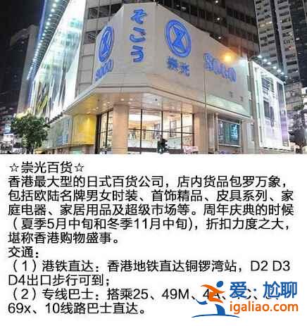 香港購物地圖,有了這個,盡情去血拼吧!? 香港購物地圖,有了這個,盡情去血拼吧!?