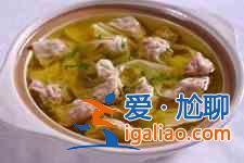 雞湯餛飩的做法？