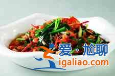 韭菜炒河蝦？
