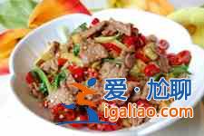 辣椒炒羊肉的做法？