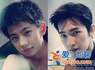 #男明星童顏#大放送：真的是從小帥到大!