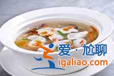 酸辣烏魚蛋湯？