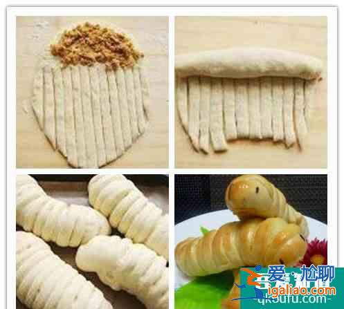 毛毛蟲(chóng)面包的家常做法分享？