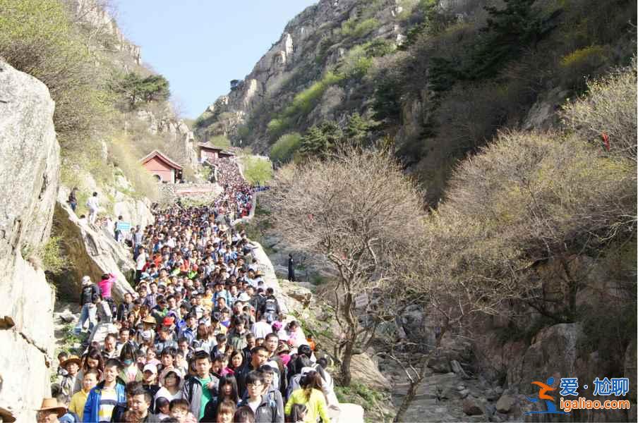 五一前泰山游客爆滿，別再去添“堵”？