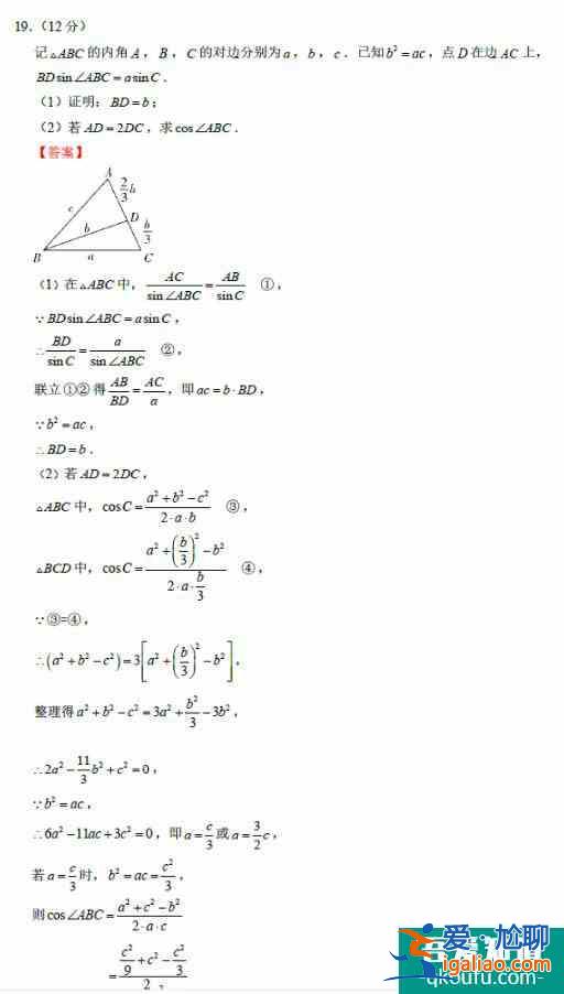 2021年全國新高考1卷數(shù)學(xué)試題及答案詳解！？