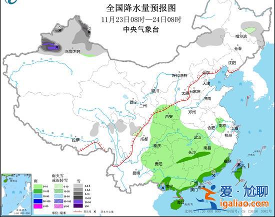 新疆需警惕頻繁降雪 南方大范圍陰雨仍在線？