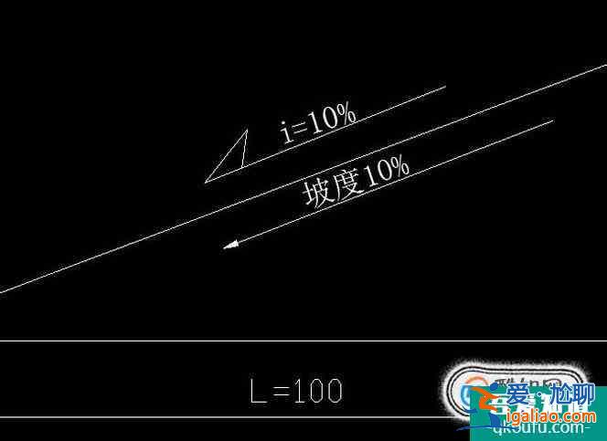 cad坡度怎么標注？