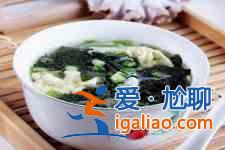 涼拌裙帶菜？