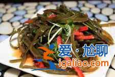 涼拌海帶絲的做法？