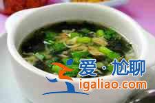 蝦皮紫菜湯？