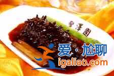 蔥燒海參的家常做法？