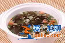 紫菜湯？