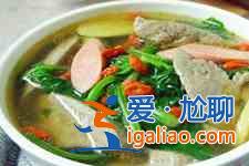 菠菜湯的做法？