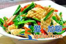 韭菜炒魷魚(yú)的做法？