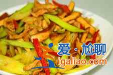 芹菜炒香干怎么做？