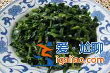 涼拌橄欖菜的做法？