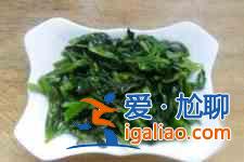 涼拌橄欖菜的做法？