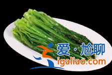 蒜蓉油麥菜的做法？