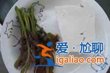 香椿拌豆腐的做法？