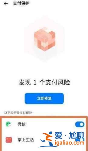 一加9Pro怎么開啟支付保護？