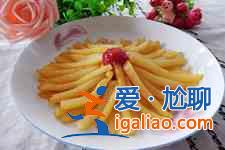 炸土豆條的做法？
