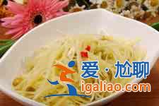 炒土豆絲怎么做？