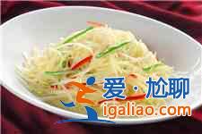 醋溜土豆絲的做法？