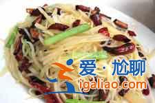 酸辣土豆絲的做法？