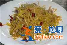 土豆絲的做法大全？