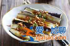 蒜茄子的做法？