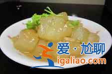 清炒冬瓜的做法？