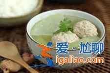 冬瓜丸子湯的做法? 冬瓜丸子湯的做法?