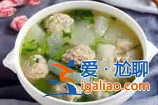 冬瓜丸子湯的做法? 冬瓜丸子湯的做法?