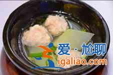 冬瓜丸子湯的做法? 冬瓜丸子湯的做法?