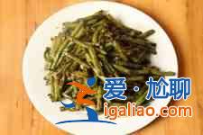 干煸豇豆的做法？
