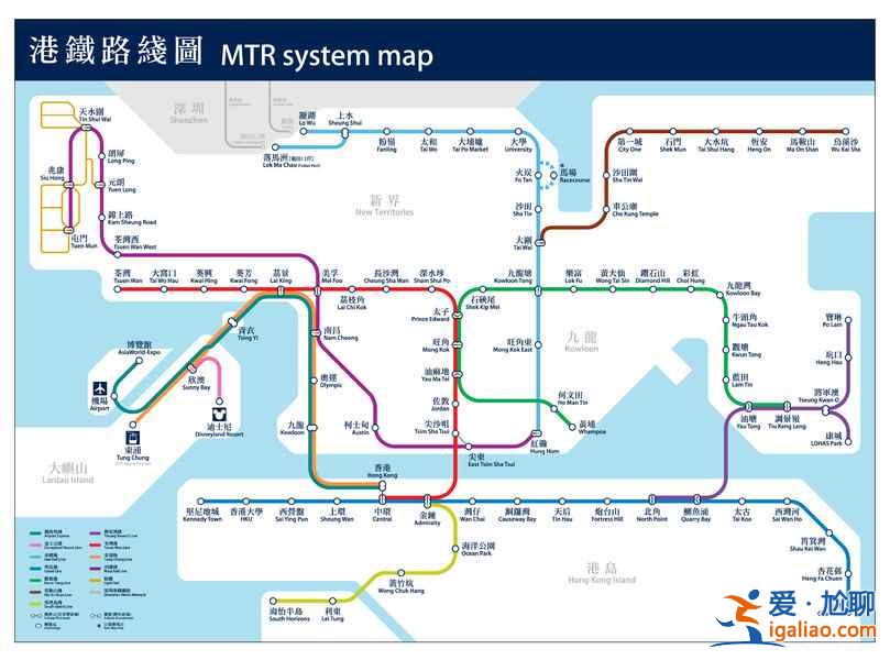 香港地鐵乘坐指南，香港地鐵乘坐攻略，香港地鐵怎么坐？