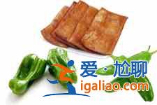 青椒炒香干的做法？