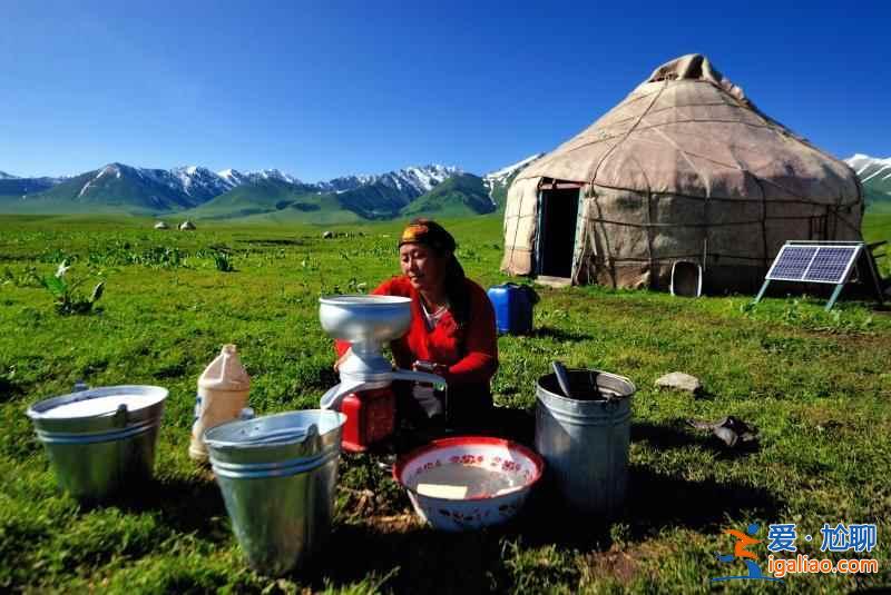 【草原自駕游】太陽舍不得下山的伊犁草原？