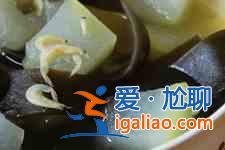 冬瓜海帶湯的做法？
