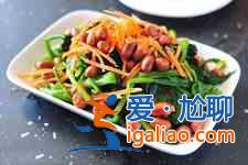 陳醋菠菜花生米制作方法？