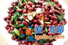 陳醋菠菜花生米制作方法？