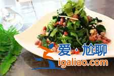 陳醋菠菜花生米制作方法？