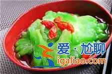 炒苦瓜的做法？