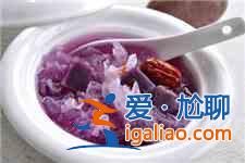 銀耳紫薯湯？