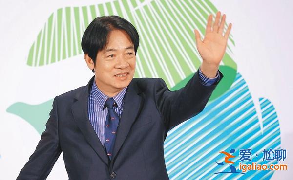 賴清德登記參選民進黨主席？